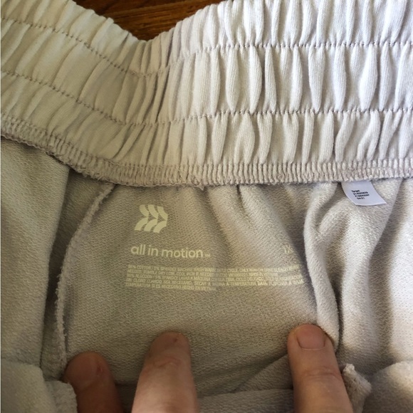 All in Motion lavender knit sweatpants jogger style size 1x - Picture 5 of 7
